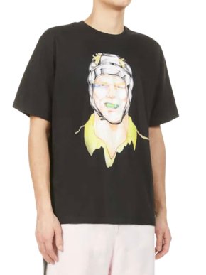 JW Anderson Graphic-Print Oversized T-Shirt 1