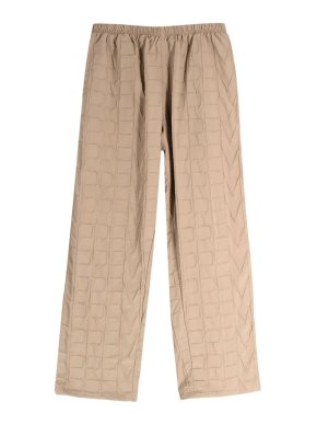 Supreme Repeat Stitch Track Pant in Tan 1
