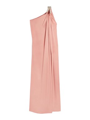 Stella McCartney One Shoulder Gown in Martini Pink 1