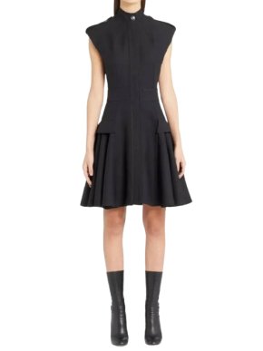 Alexander McQueen Sleeveless Black Dress 1