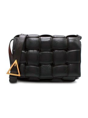 Bottega Veneta Dark Chocolate Leather Medium Cassette 1