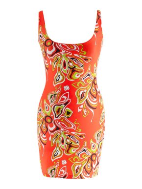 Emilio Pucci Printed Cut Out Mini Dress 1