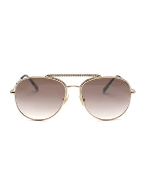 Miu Miu Pilot-Frame Embellished Sunglasses 1