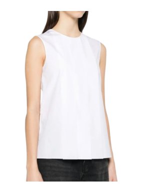 Marni White Sleeveless Blouse 1