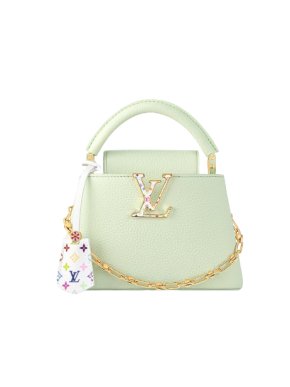 Louis Vuitton Green Taurillon Capucines Mini - Full set, packaging And Reciept 1