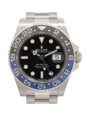 Rolex GMT-Master II “Batman” 1 in Black & Blue Bezel 40mm 1