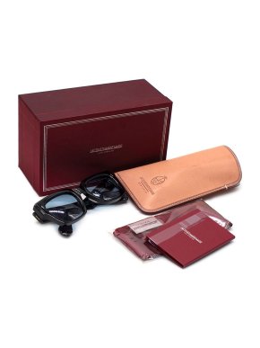 Jacques Marie Mage Limited Edition Black Enzo Sunglasses