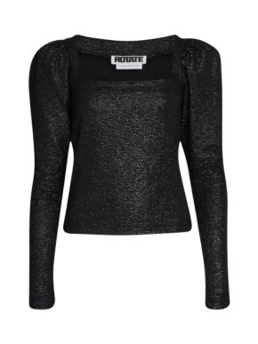 Rotate Birger Christensen Black Stevie Top 1