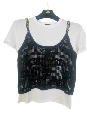 Chanel Collector's T2 Piece -Shirt And Vest 1