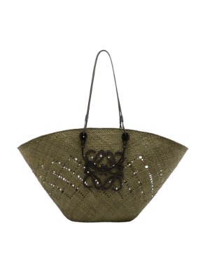 Loewe x Paul's Ibiza Anagram Straw Basket Tote