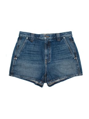 Khaite 'The Bacalo' High Rise Relaxed Denim Short 1