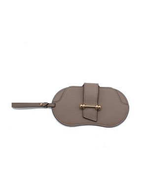 Strathberry Multrees Sunglasses Case in Taupe 1