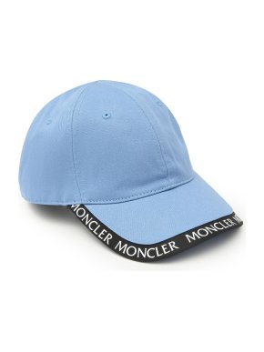 Moncler Blue Cotton Cap 1