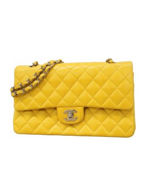 Chanel Quilted Yellow Timeless Bag 1