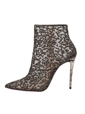 Christian Louboutin Nancy Glitter Booties 1