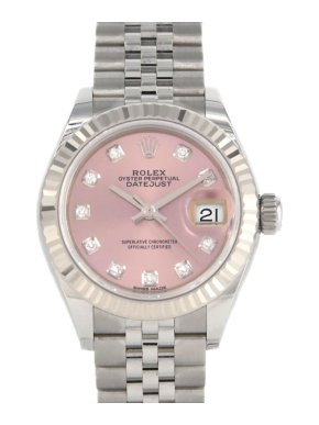 Rolex Rose Pink Face Lady Oyster Perpetual Datejust 28mm 1