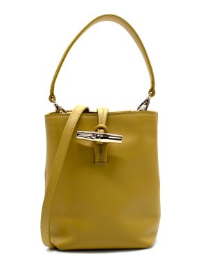 Longchamp Le Roseau XS Bucket Bag in Ginger 1