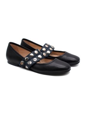 Molly Goddard Darla Black Pumps 1