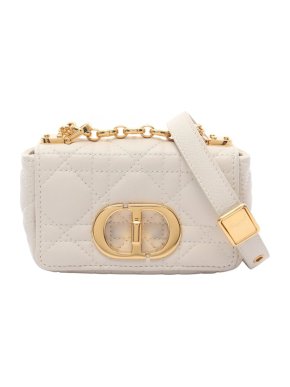 Dior 2010 30 Montaigne Cream Shoulder bag with Gold Hardware 1