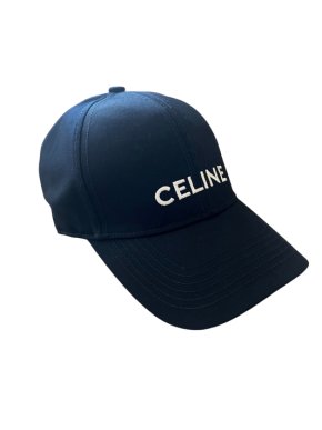 Celine Navy Blue Logo cap 1