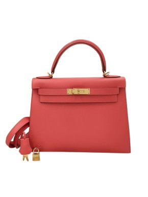 Hermes Capucine Sanguine Epsom Kelly Sellier 28 1