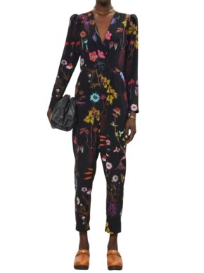 Stella McCartney Tuta Floral Silk Jumpsuit 1