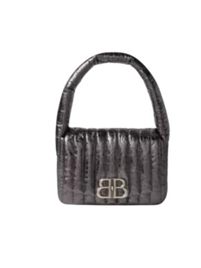 Balenciaga Silver Monaco Bag 1