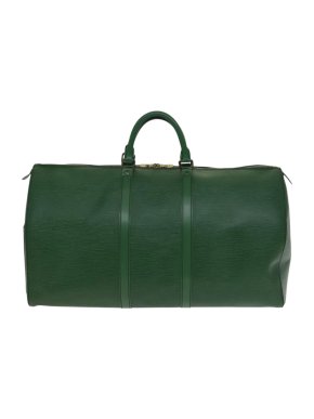 Louis Vuitton Keepall 55 Epi Leather Borneo Green 1