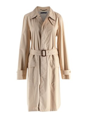 Ralph Lauren Beige Belted Trench Coat 1