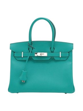 Hermes Hermès Blue Paon Birkin 30  Le Tournay Veau Epsom