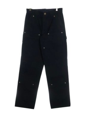 Chrome Hearts Double Knee Carpenter Black Jeans 1
