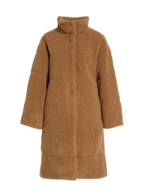 Frame Faux Fur Teddy Coat 1