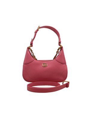 Gucci Small Pink Leather Aphrodite Shoulder Bag 1