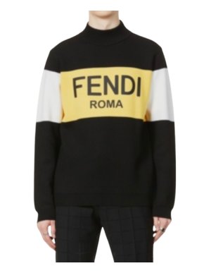 Fendi Long Sleeved Wool Top 1