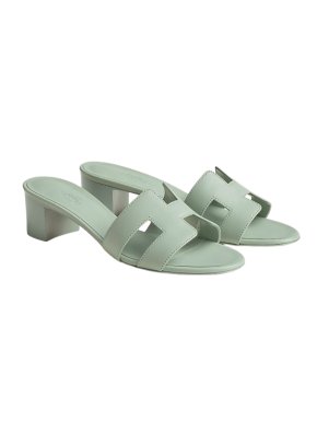 Hermes Light Green Oasis Sandals 1