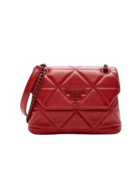 Prada Small Red Nappa Leather Spectrum Shoulder Bag 1