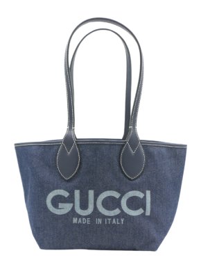 Gucci Small Blue Totissima Reversible Tote 1