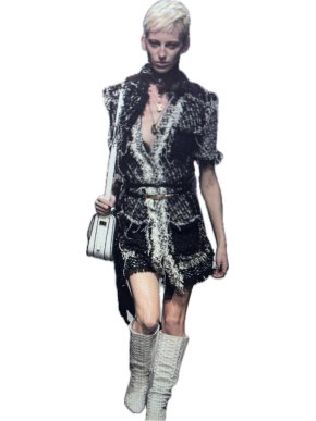 Lanvin Vintage Tweed Dress 1