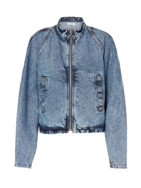 Alaïa Round Racing Denim Jacket 1