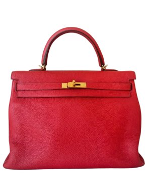 Hermès Geranium Togo Leather Kelly 35cm 1