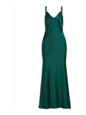 Ralph Lauren Green Maxi Slip Dress 1