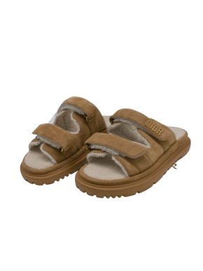 Dior Dioract Beige Goatskin Sandals 1