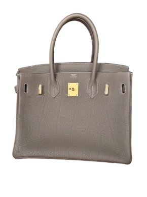 Hermes's Etoupe Togo Birkin 35 With Receipt 1