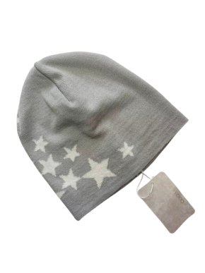 Jimmy Choo Grey Beanie Hat