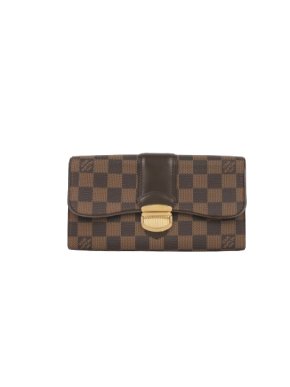 Louis Vuitton Coated Canvas Sistina Wallet 1