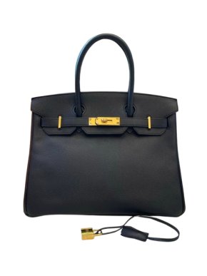 Hermes Black Epsom Birkin 30 1