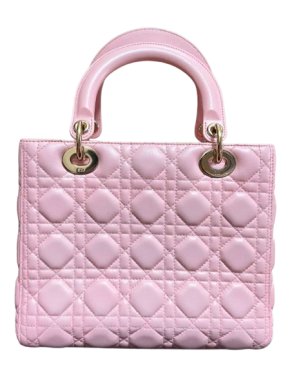 Dior Medium Cannage Pink Lady Dior bag 1