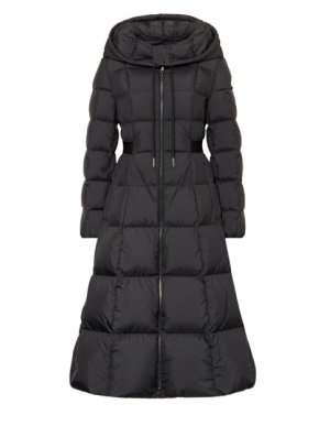 Moncler Long Black Padded Midi Coat 1