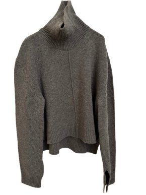 Celine Phoebe Philo Grey Cashmere Blend Sweater