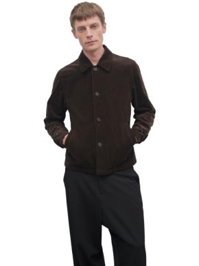 The Row Dark Brown “Carsten” jacket